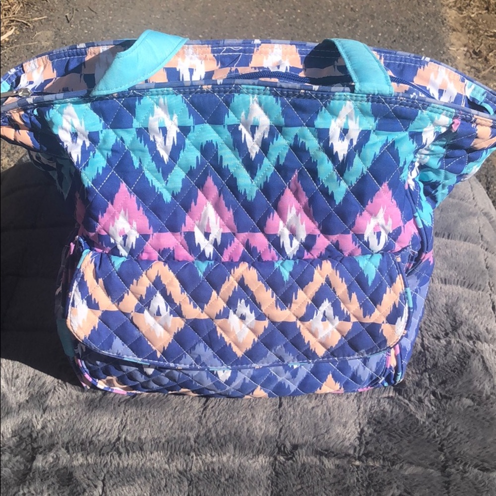 Sun and Sky Quilted Cotton Tote
